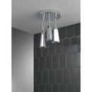 Delta Faucet Brilliance Stainless Single Function H2Okinetic&reg; PowerDrench&trade; Spray Showerhead 