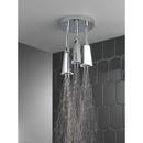 Delta Faucet Brilliance Stainless Single Function H2Okinetic&reg; PowerDrench&trade; Spray Showerhead 