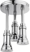 2.5 gpm Pendant Raincan Shower Head with LED Light inChrome 