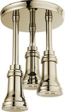 2.5 gpm Pendant Raincan Shower Head with LED Light inPolished Nickel 