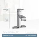 Moen Matte Black Single Handle Monoblock Bathroom Sink Faucet 