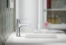 KOHLER Polished Chrome Single Handle Monoblock Bathroom Sink Faucet 