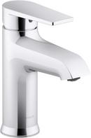 KOHLER Polished Chrome Single Handle Monoblock Bathroom Sink Faucet 