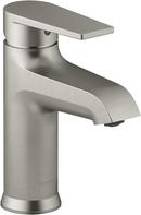 KOHLER Vibrant&reg; Brushed Nickel Single Handle Monoblock Bathroom Sink Faucet 