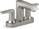 Two Handle Centerset Bathroom Sink Faucet in Vibrant® Brushed Nickel