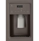 GE&reg; Slate 35-3/4 in. 21.8 cu. ft. Counter Depth and Side-By-Side Refrigerator 