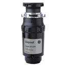 GE® Black 1/3 hp Continuous Feed Garbage Disposal 