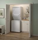 GE&reg; White 9.8 cu. ft. Combination Washer/Dryer 