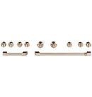 GE&reg; Brushed Bronze Handle and Knob 