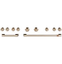 Handle and Knob in Bronze Tones