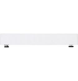 25 x 4 x 24 in. Drip Pan and Riser in White