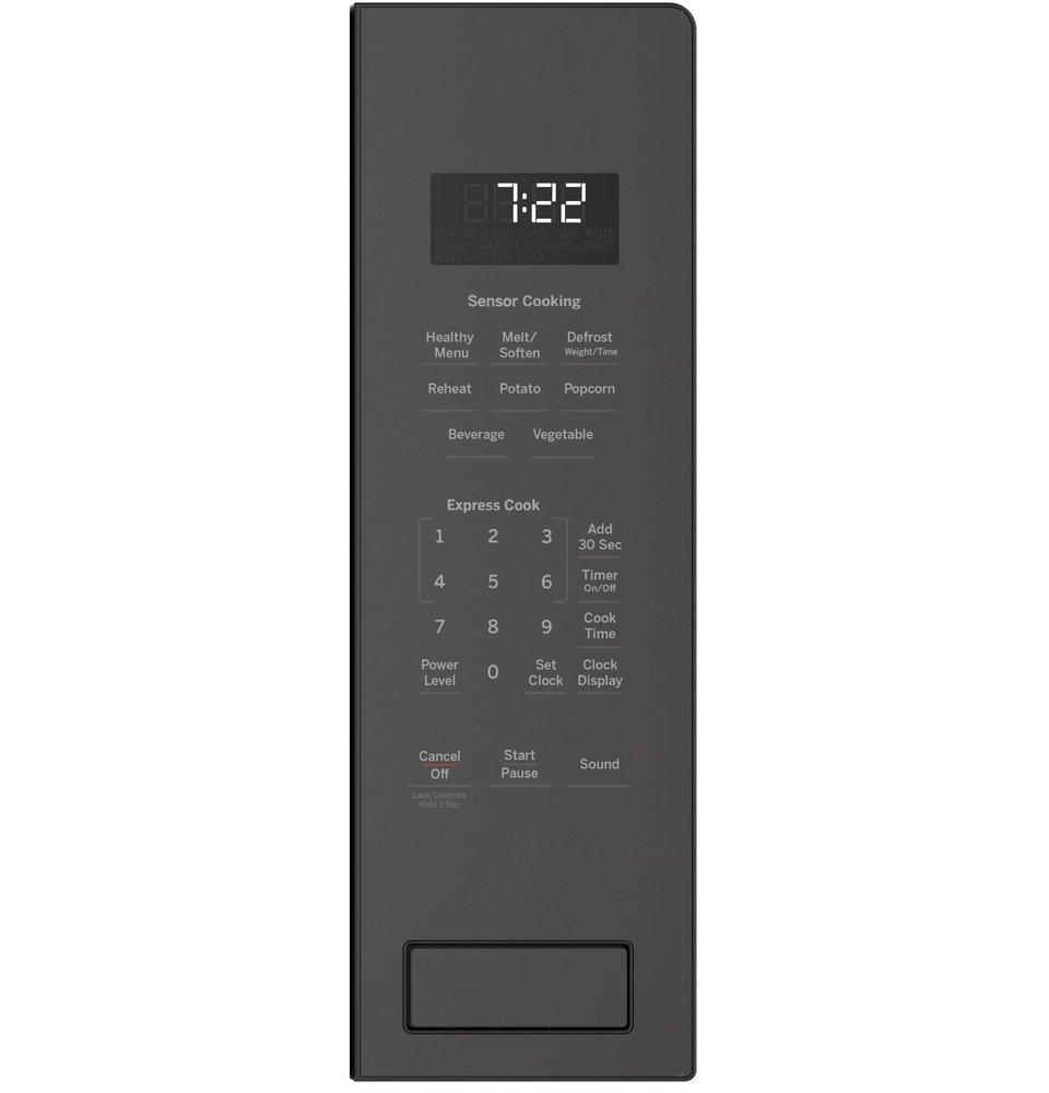 GE&reg; Grey 14 in. 2.2 cu. ft. 1100 W Built-In Microwave 