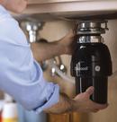 GE&reg; Black 1/3 hp Continuous Feed Garbage Disposal 