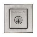 Baldwin Hardware Satin Nickel Brass Deadbolt Lock 