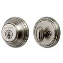 Baldwin Hardware Satin Nickel Brass Deadbolt Lock 