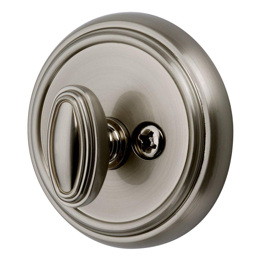 Baldwin Hardware Satin Nickel Brass Deadbolt Lock 