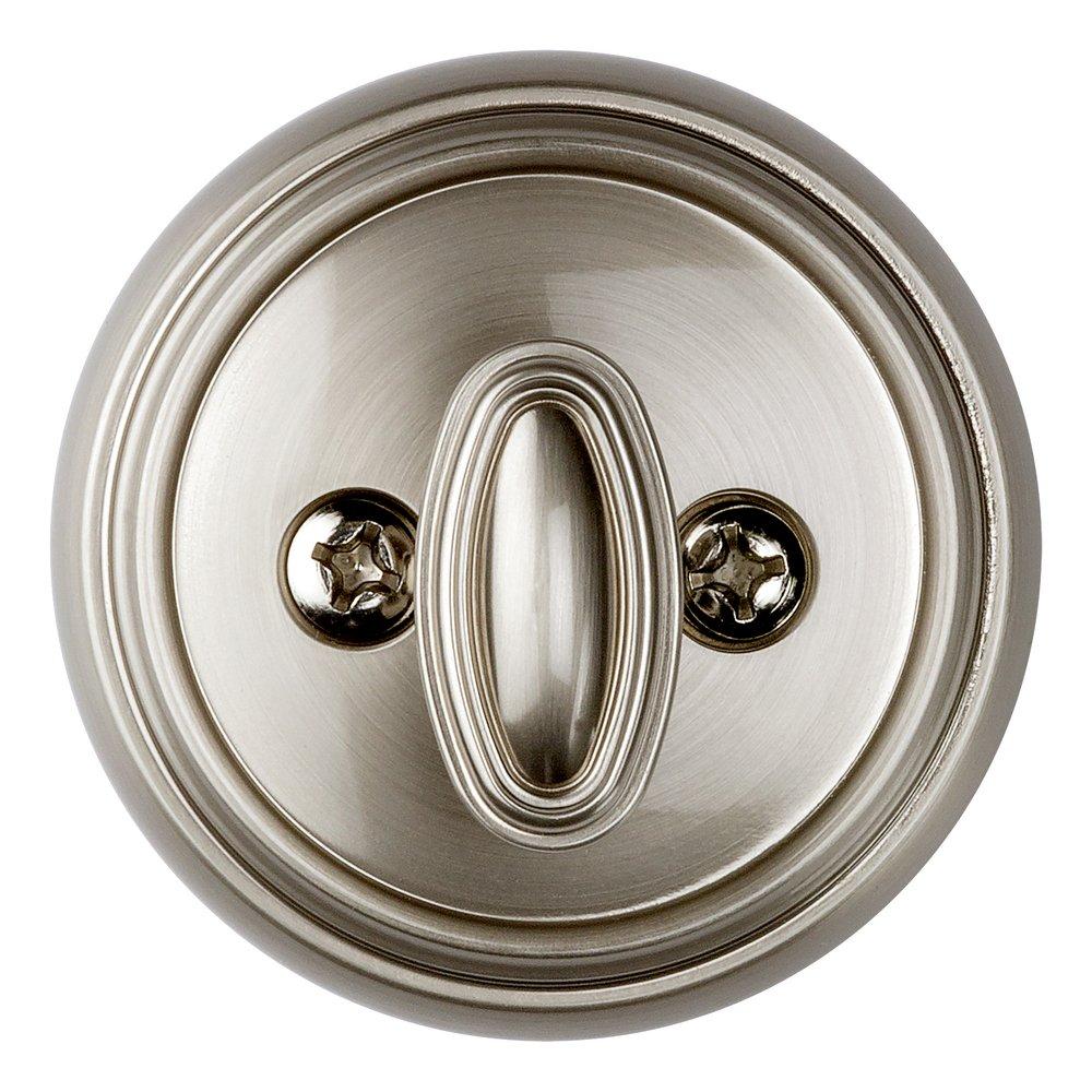 Baldwin Hardware Satin Nickel Brass Deadbolt Lock 