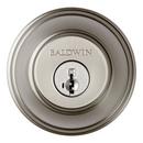Baldwin Hardware Satin Nickel Brass Deadbolt Lock 