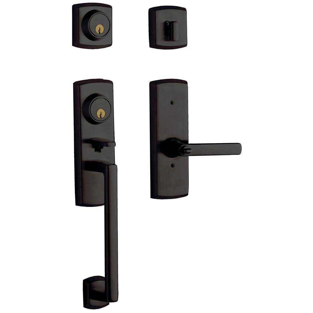 Baldwin Hardware Oil Rubbed Bronze Brass Door Lever 