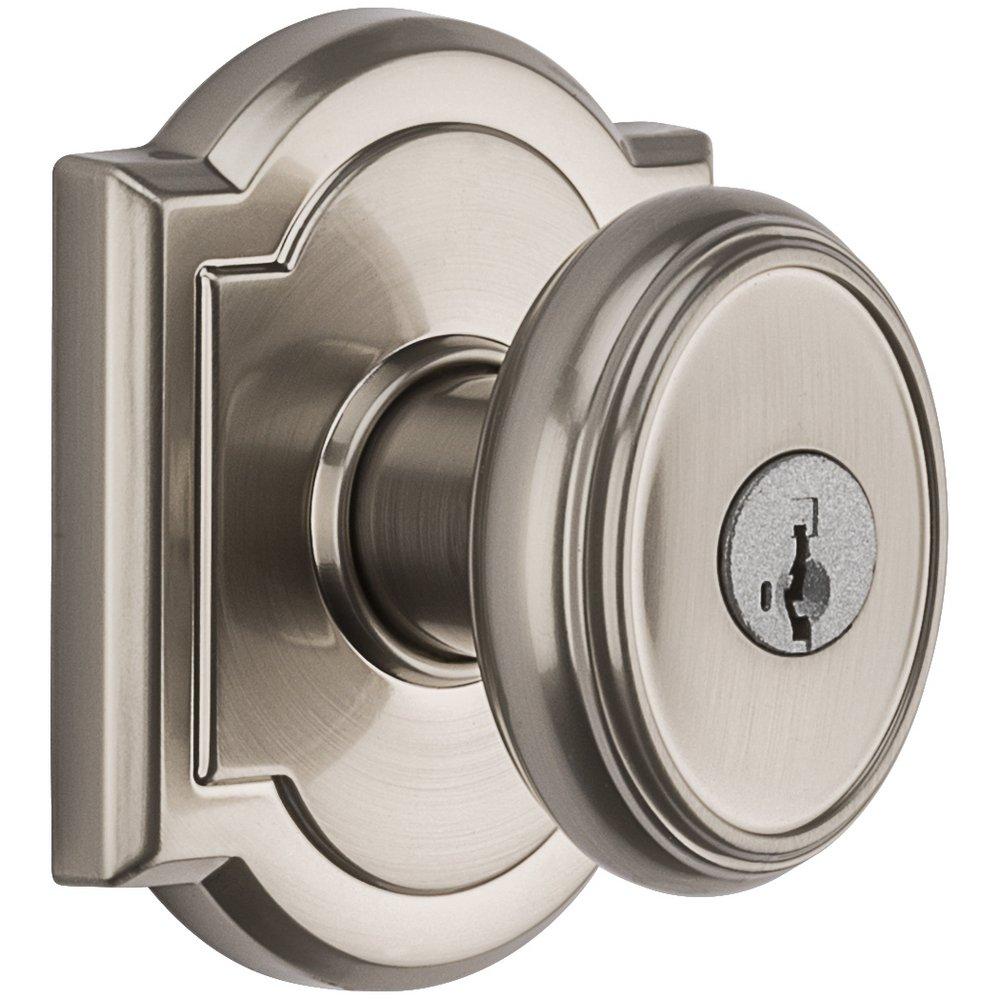Baldwin Hardware Satin Nickel Brass Door Knob 