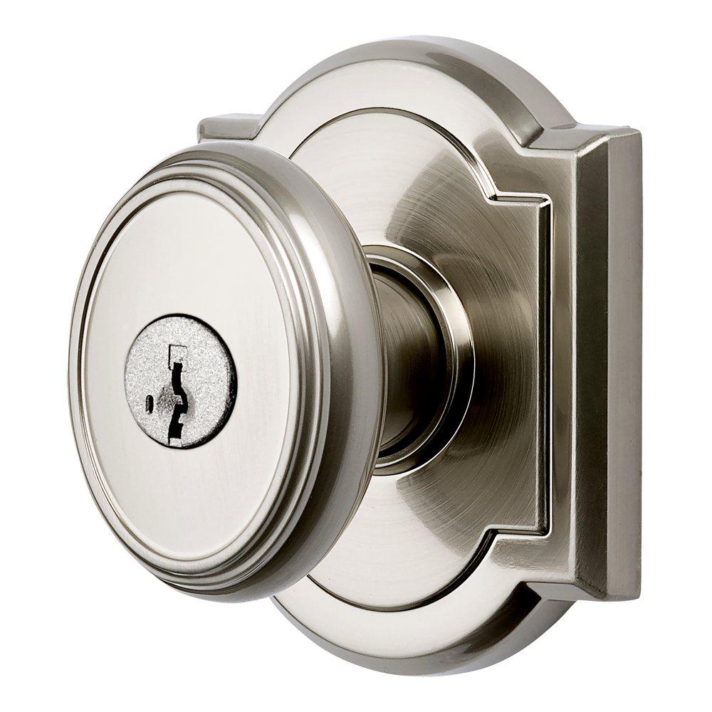 Baldwin Hardware Satin Nickel Brass Door Knob 