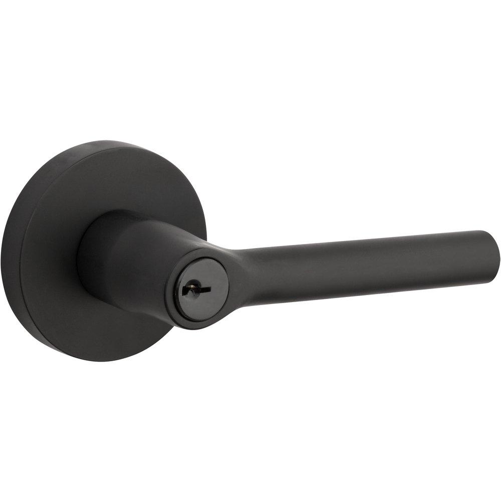 Baldwin Hardware Black Door Lever 