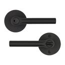 Baldwin Hardware Black Door Lever 