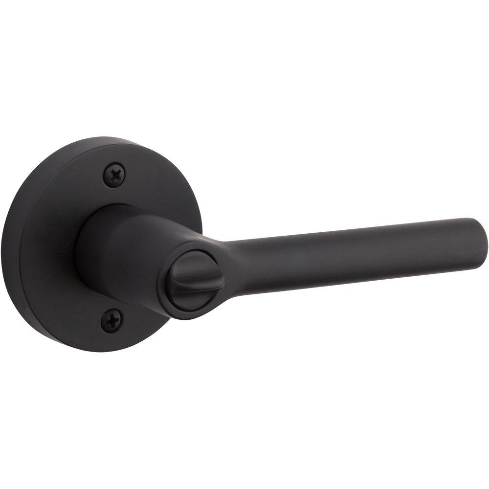 Baldwin Hardware Black Door Lever 