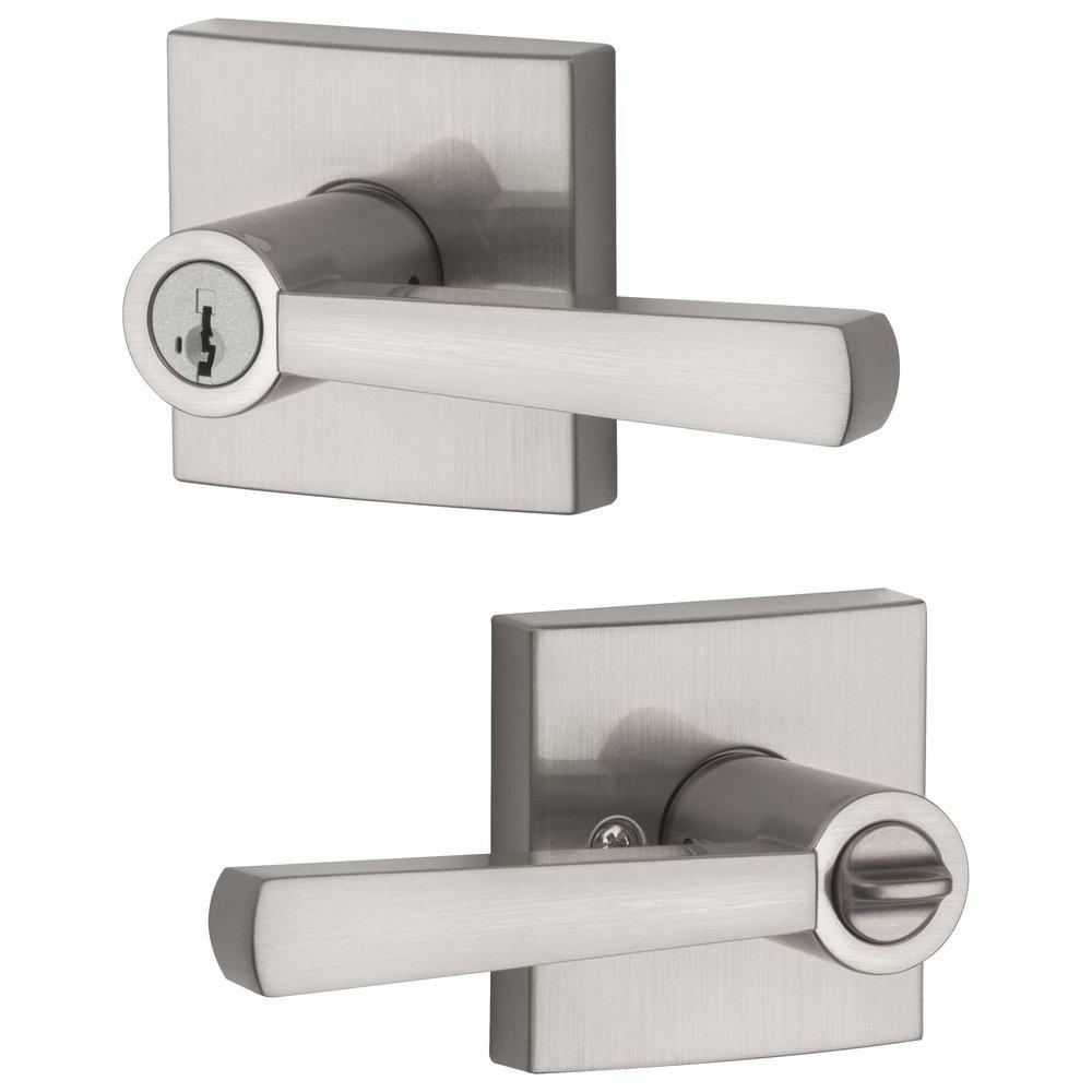 Baldwin Hardware Satin Nickel Zinc Door Lever 