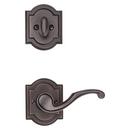 Baldwin Hardware Venetian Bronze Brass Door Lever 
