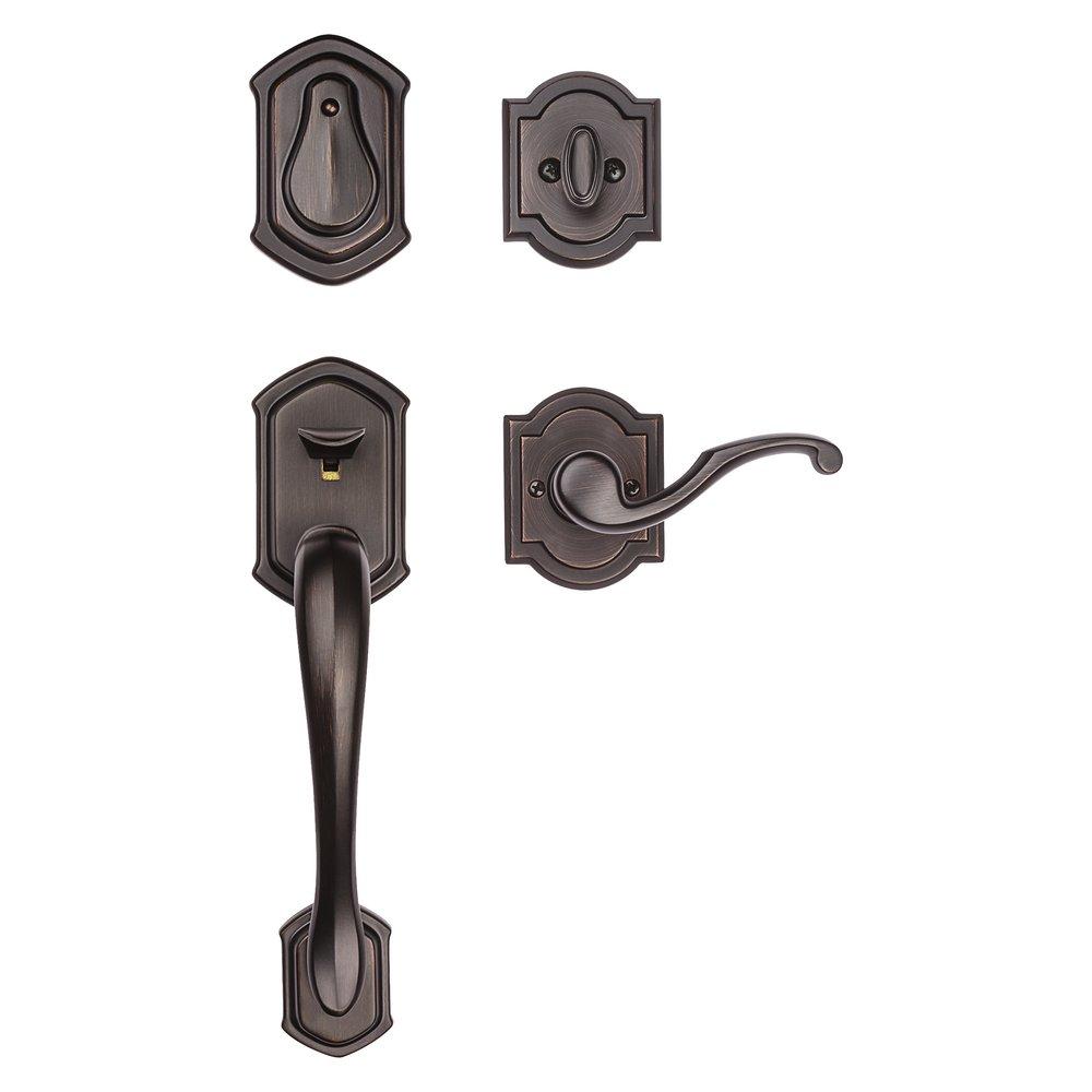 Baldwin Hardware Venetian Bronze Brass Door Lever 
