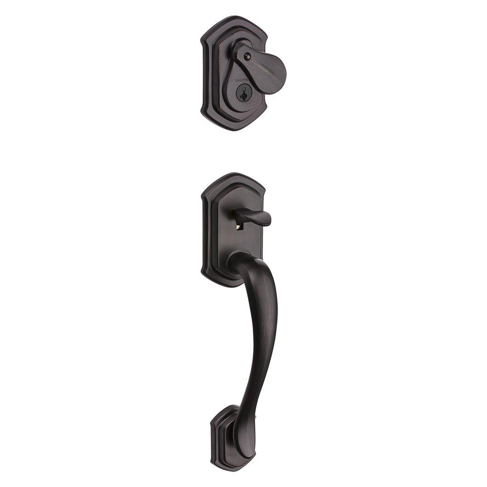 Baldwin Hardware Venetian Bronze Brass Door Lever 