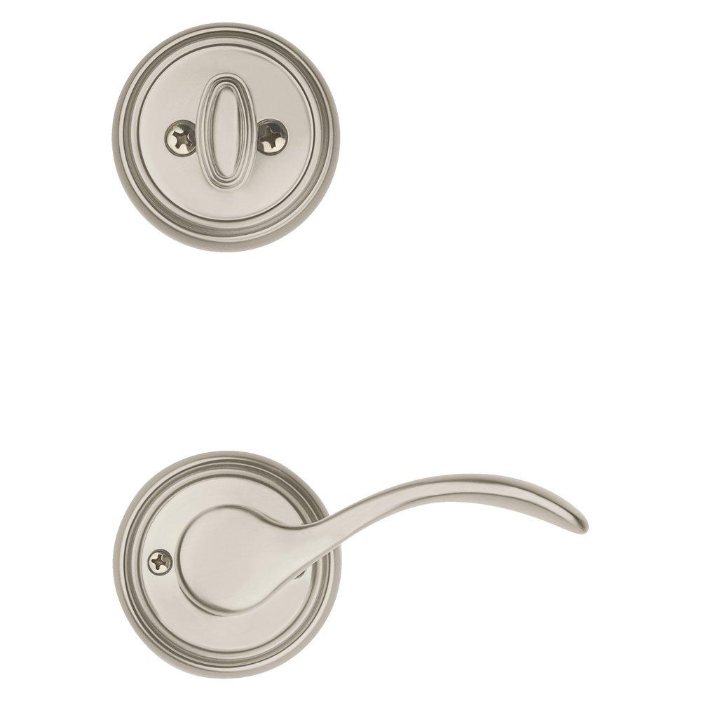 Baldwin Hardware Satin Nickel Brass Door Lever 