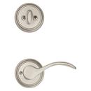 Baldwin Hardware Satin Nickel Brass Door Lever 
