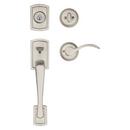 Baldwin Hardware Satin Nickel Brass Door Lever 