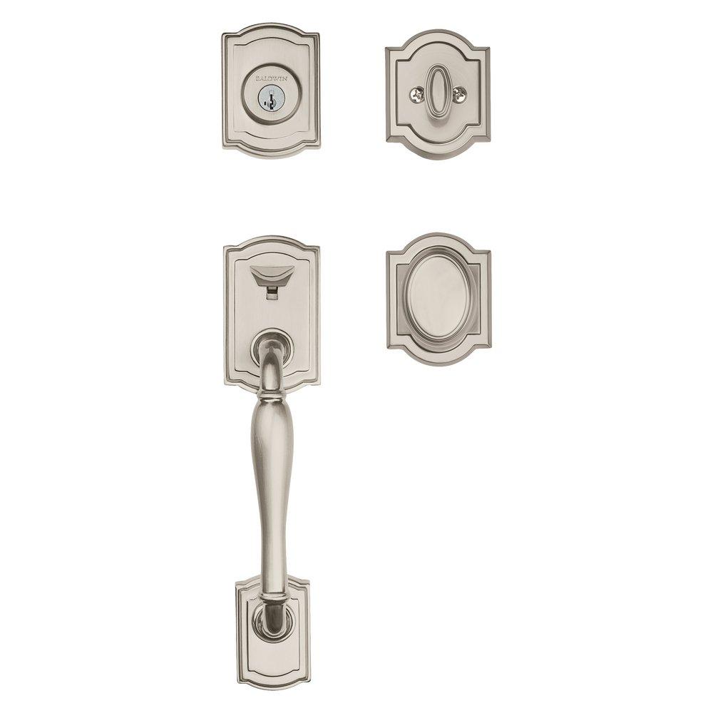 Baldwin Hardware Satin Nickel 2-14/25 in. Solid Brass Door Knob 