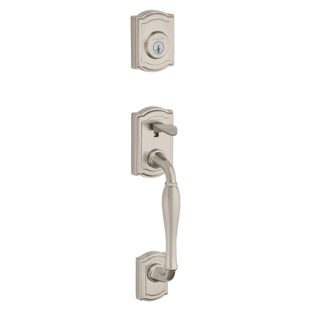 Baldwin Hardware Satin Nickel 2-14/25 in. Solid Brass Door Knob 