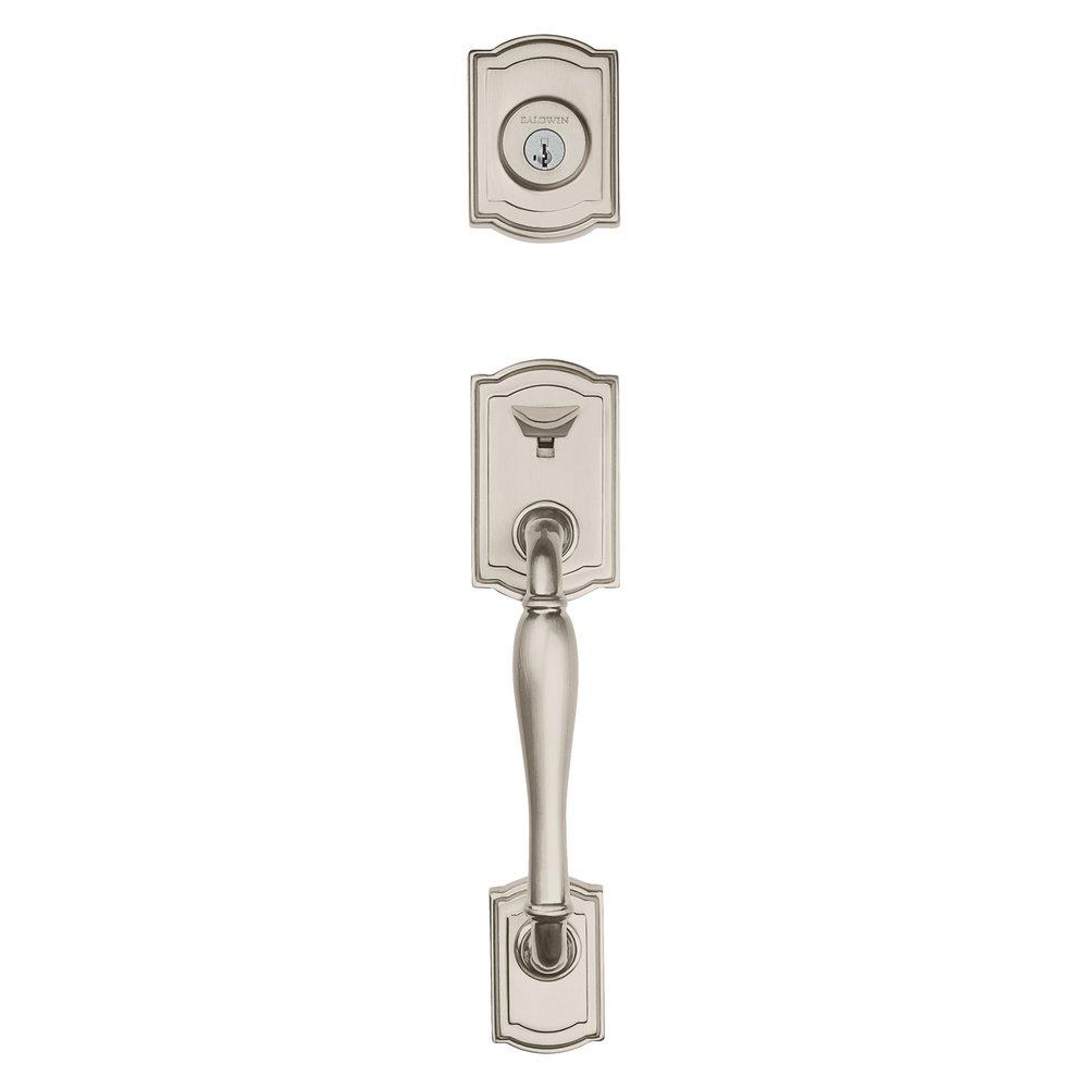 Baldwin Hardware Satin Nickel 2-14/25 in. Solid Brass Door Knob 