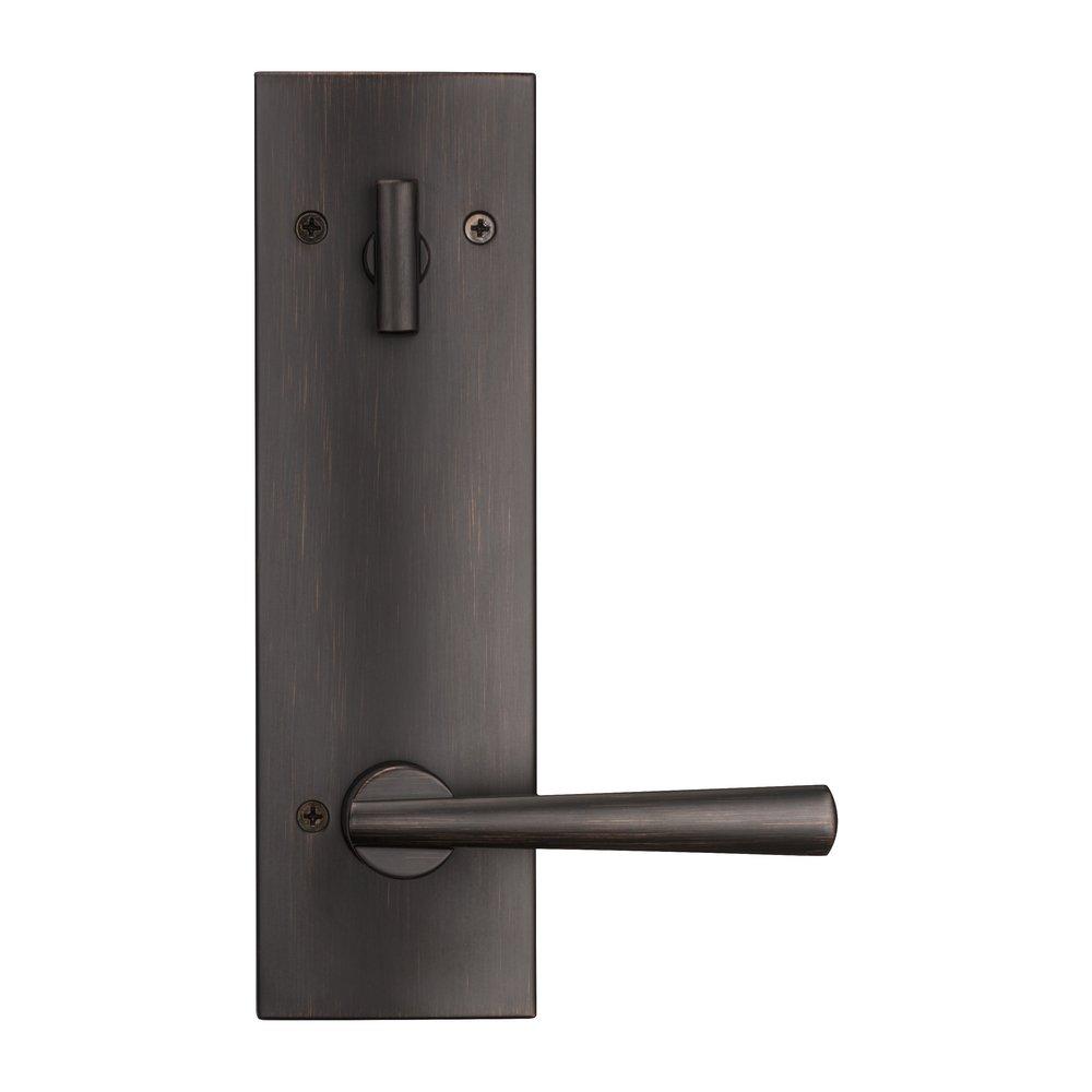 Baldwin Hardware Venetian Bronze Keyed Entry Handle & Lock Set 