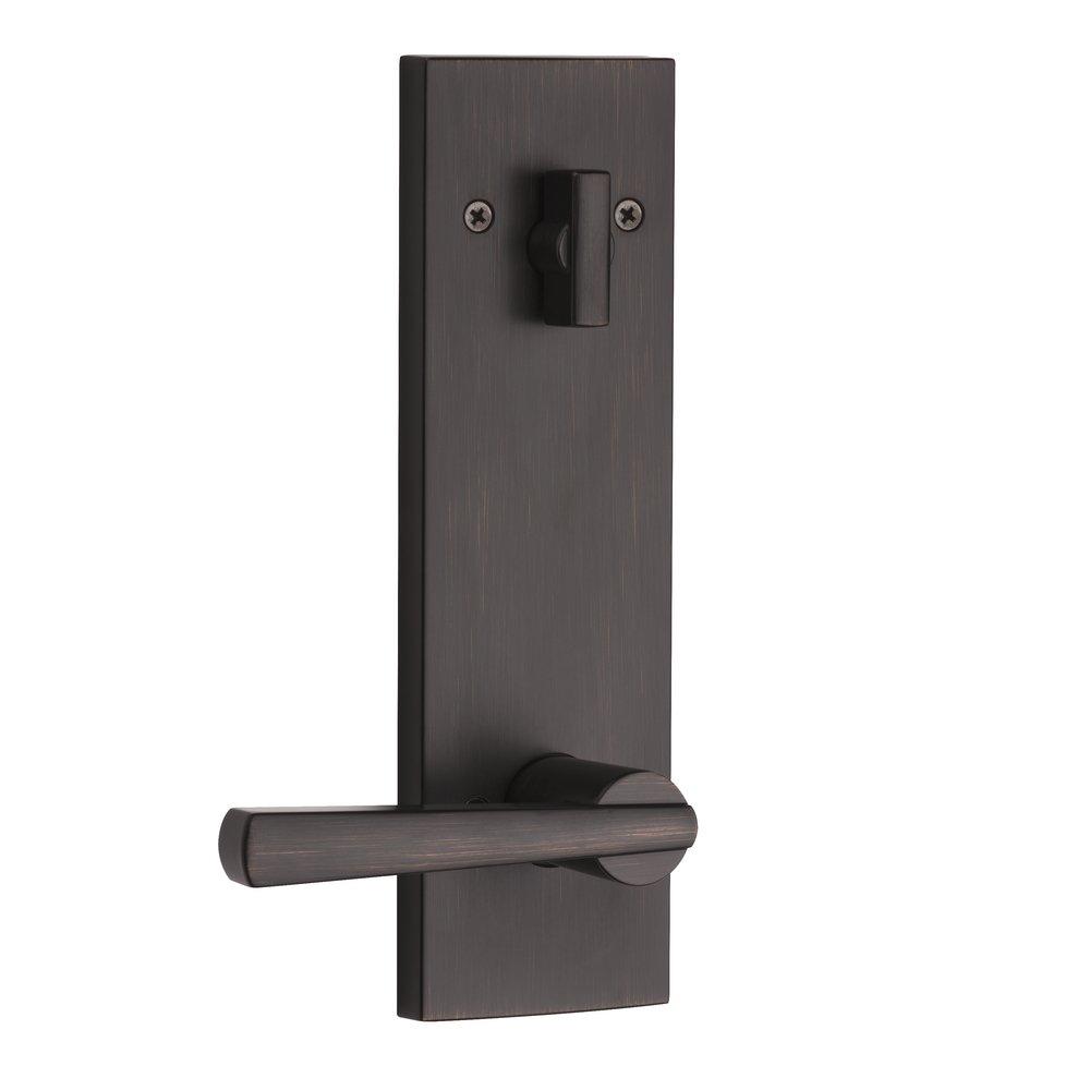 Baldwin Hardware Venetian Bronze Keyed Entry Handle & Lock Set 