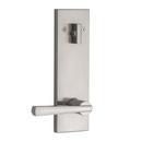 Baldwin Hardware Satin Nickel Keyed Entry Handle & Lock Set 