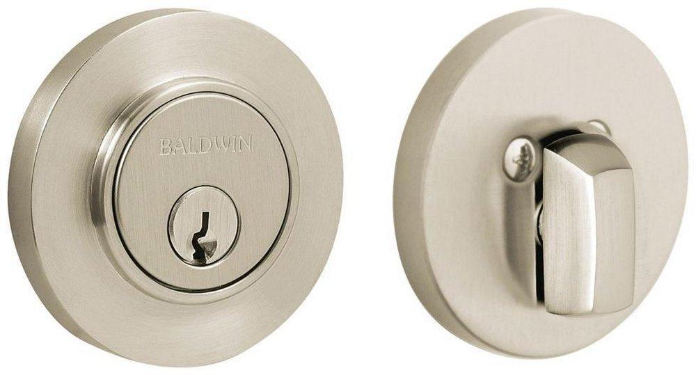 Contemporary Style Deadbolt For 2-1/8" Door Prep 