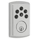 Forged Brass Keyless Entry Deadbolt Lock in Polished Chrome