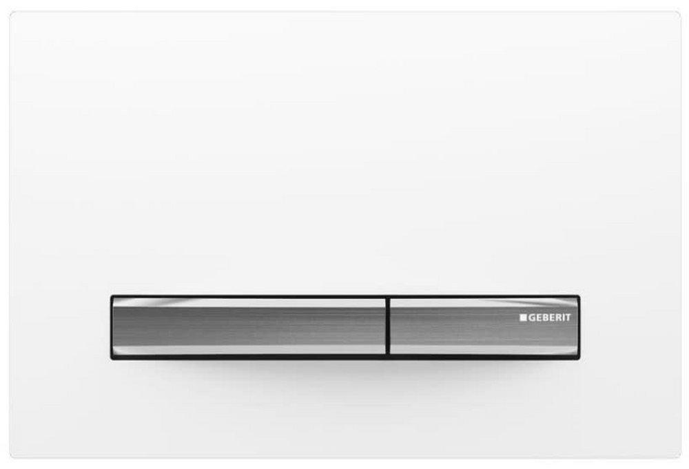 Geberit White Dual Flush Actuator 