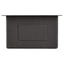Signature Hardware Gunmetal Black 15 x 20 in. Undermount Stainless Steel Bar Sink 