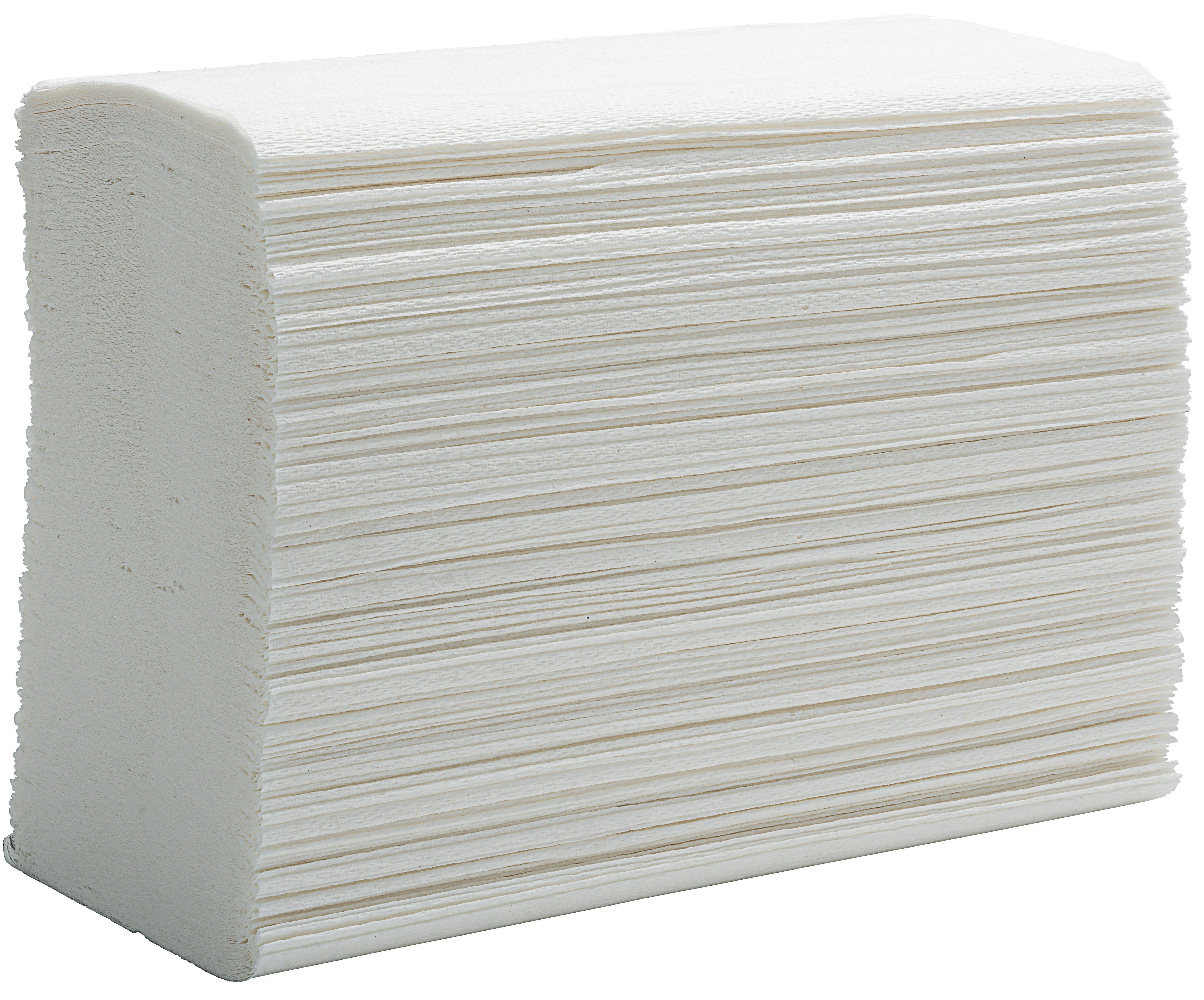 Westcraft White 250 ft. Multifold Towel in White 