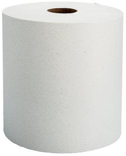 Universal 800 ft. Choice Hard Roll Towel in White (Case of 6)