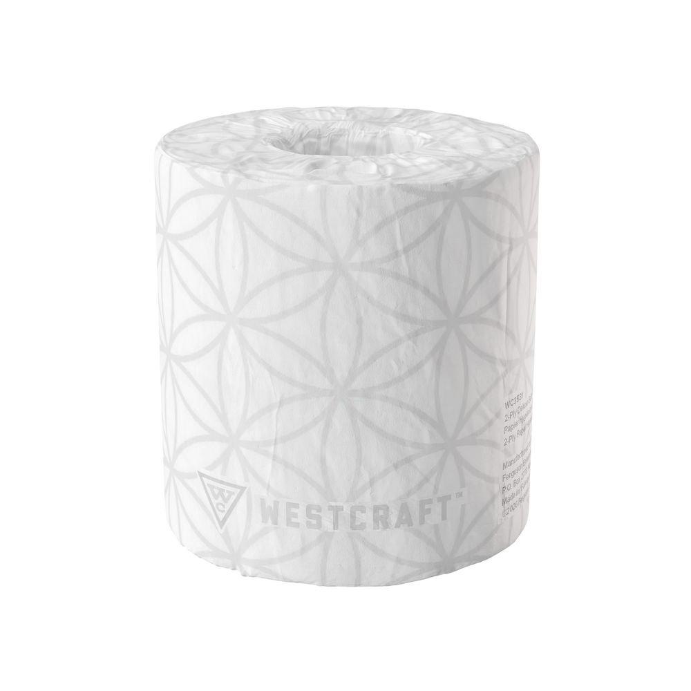 Westcraft White 2-ply Bath Tissue 