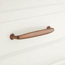 Signature Hardware Brushed Nickel 5/8 x 6-3/4 in. Brass Cabinet Pull 