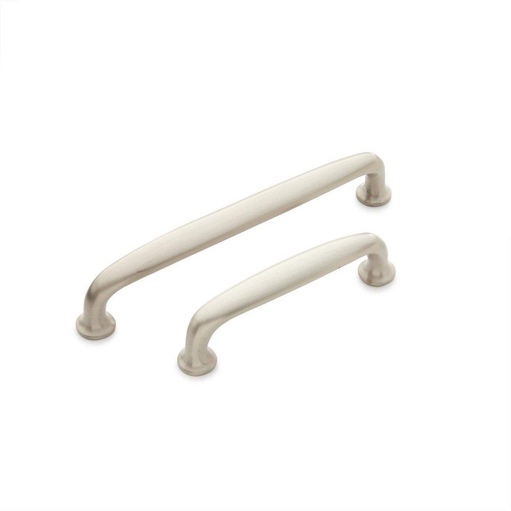 Signature Hardware Brushed Nickel 5/8 x 6-3/4 in. Brass Cabinet Pull 